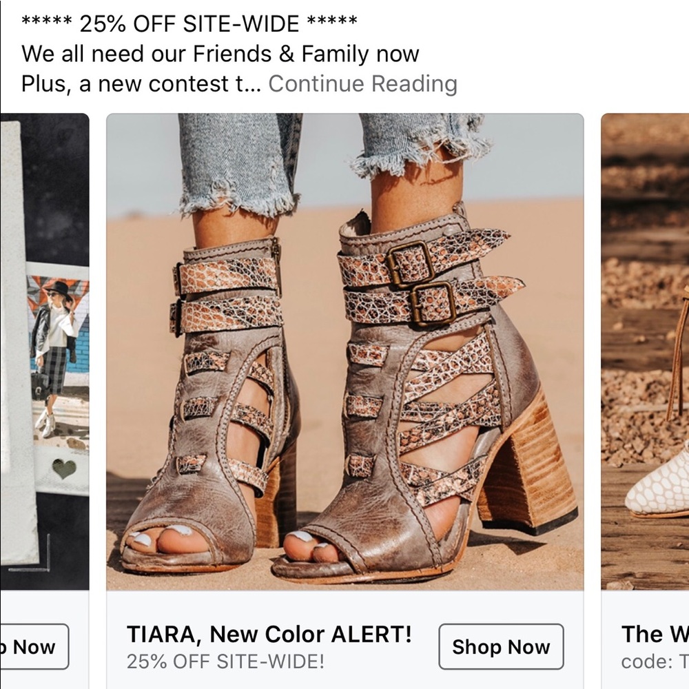 NEW Freebird sandals